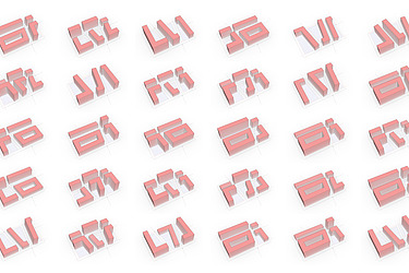 Abbildung von den Designvarianten die mit generative design entstanden sind