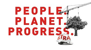 STRABAG Strategie KeyVisual People Planet Progress