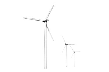 Wind turbines as an example of infrastructure projects in the renewable energy sector