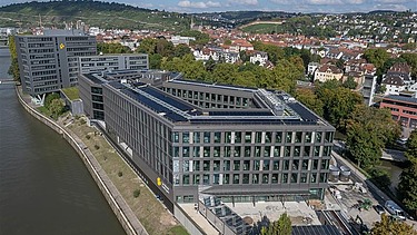 Foto vom Erweiterungsneubau des Landratsamts Esslingen