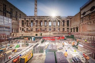 Foto von dem Bonatzbau in Stuttgart