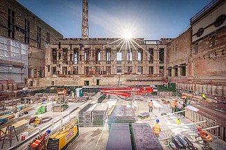 Bonatzbau in Stuttgart: the interior is being renovated, but the façade will be retained Photo of the Bonatz building in Stuttgart