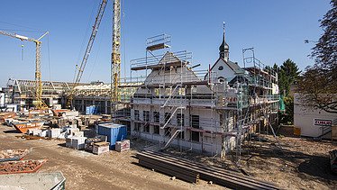 Bestandsgebäude und Neubauten entstehen in den Seidelschen Höfen