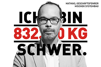 Mischek Systembau, tömlőrobotok Fotó: Mathias Tabor, ügyvezető igazgató, Mischek Systembau
