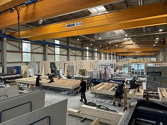 ZÜBLIN-Timber Werk in Aichach Foto des ZÜBLIN-Timber Werks in Aichach