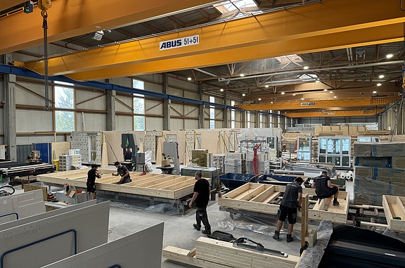 Foto des ZÜBLIN-Timber Werks in Aichach