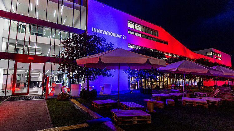 Fotografie místa konání Dne inovací STRABAG