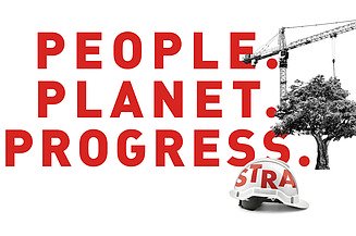 Sujet der neuen Konzernstrategie: People, planet, progress