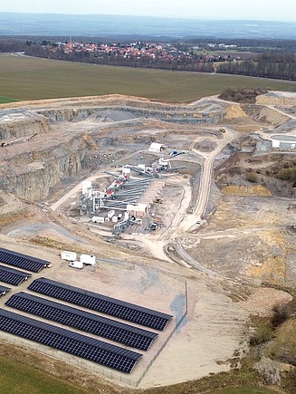 Photo of the Eigenrieden quarry, 