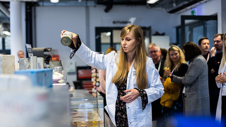 Photo of stand at the innovation day 2022