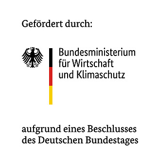 Federal Ministry of Economics and Climate Protection Promotional seal Federal Ministry for Economic Affairs and Climate Protection