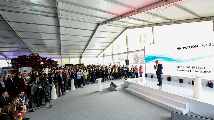 Fotografie Klemense Haselsteinera na Dni inovací 2022
