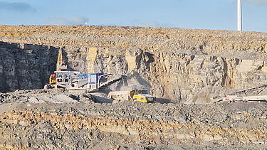 Processing plant with green electricity