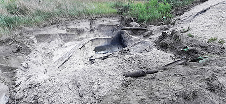 Foto von Erhebung der Altlasten vor der Sanierung